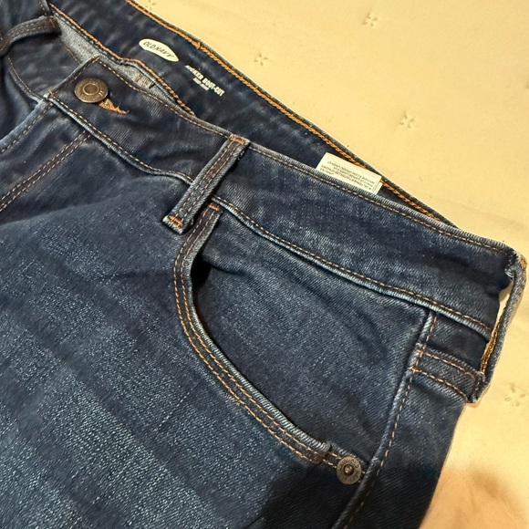 Old Navy Blue Kicker Boot-cut Mid-rise Jeans Size 14 - Picture 3 of 6